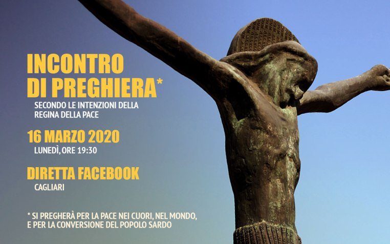 Incontro Preghiera Amici Medjugorje Sardegna 16 Marzo 2020
